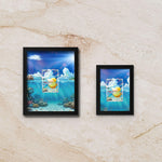 Psyduck Display Frame – Ascended Heroes Pokémon Card Art | 8x10 Frame