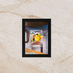 Captain Pikachu Display Frame – Chinese Pokémon Card | 8x10 Frame for Raw or Graded Cards