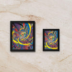 Custom Mega Hawlucha Display Extended – 8x10 Frame (Raw/Graded cards)