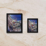 Cynthia & Garchomp Display Frame – Pokémon Card Art | 8x10 Frame for Raw or Graded Cards