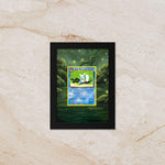 Dark Wartortle Extended Art Frame – 8x10 Pokemon Frame (Raw/Graded)