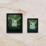 Dark Wartortle Extended Art Frame – 8x10 Pokemon Frame (Raw/Graded)