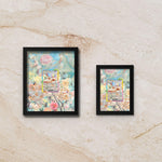 Eevee SIR Display Frame – Prismatic Evolutions Pokémon Card | 8x10 Frame Raw Graded Cards