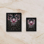 Galarian Moltres Display Frame – Pokémon Card Art | 8x10 Frame for Raw or Graded Cards