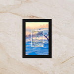 Glaceon Display Frame – Brilliant Stars Pokémon Card Art | 8x10 Frame for Raw or Graded Cards