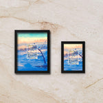 Glaceon Display Frame – Brilliant Stars Pokémon Card Art | 8x10 Frame for Raw or Graded Cards