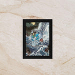 Kingdra promo display frame – pokemon promo card | 8x10 frame for raw or graded cards