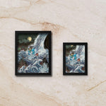 Kingdra promo display frame – pokemon promo card | 8x10 frame for raw or graded cards