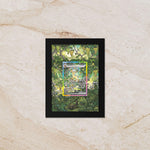 Leafeon Display Frame – Prismatic Evolutions Pokémon Card | 8x10 Frame for Raw or Graded Cards