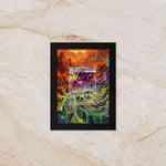 Mega Gengar Display Frame – Ascended Heroes Pokémon Card Art | 8x10 Frame for Raw or Graded Cards