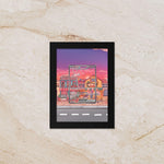 Mew Promo Display Frame Pokémon 151 Holo Card Wall Art Gift for Collector Room Decor Pokémon Card Display Stand Birthday Gift