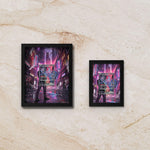 Mewtwo Display Frame – Destined Rivals Pokémon Card Art | 8x10 Frame for Raw or Graded Cards