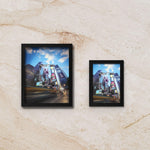 Mewtwo Display Frame – Pokémon GO Card Art | 8x10 Frame for Raw or Graded Cards