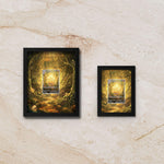 Ninetales Display Frame – Obsidian Flames Pokémon Card Art | 8x10 Frame for Raw or Graded Cards