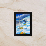 Piplup Display Frame – Phantasmal Flames Pokémon Card Art | 8x10 Frame for Raw or Graded Cards
