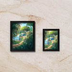 Snorlax Promo Card Frame – Pokémon 151 – 8x10 Pokemon Frame (Raw/Graded)