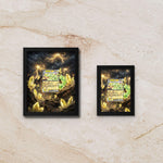 Tyranitar EX Display [High Definition] – Armor Pokémon Extended Art Shadowbox | Premium Frame for Raw or Graded Cards | Dark Type Decor