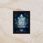 Vaporeon Display Frame – Prismatic Evolutions Pokémon Card | 8x10 Frame for Raw or Graded Cards
