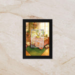 Yamper Phantasmal Flames Extended Art Display [High Definition] – Premium Shadowbox Frame for Raw or Graded Cards | Corgi Pokemon Decor