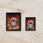 Lucario Promo Extended Art Frame – Pokémon SWSH291 Card Art | 8x10 (Raw/Graded Cards)
