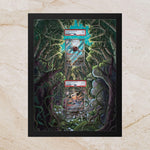 Shedinja & Ninjask Duo Display Frame – Pokémon Evolution Card Art | 8x10 Frame (Raw/Graded Cards)
